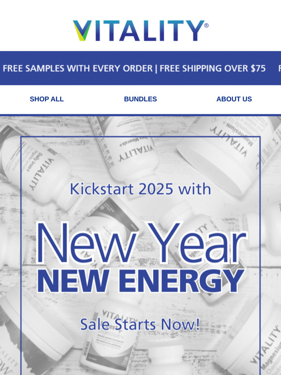 New Year, New Energy! - Enjoy 20% OFF SITEWIDE
