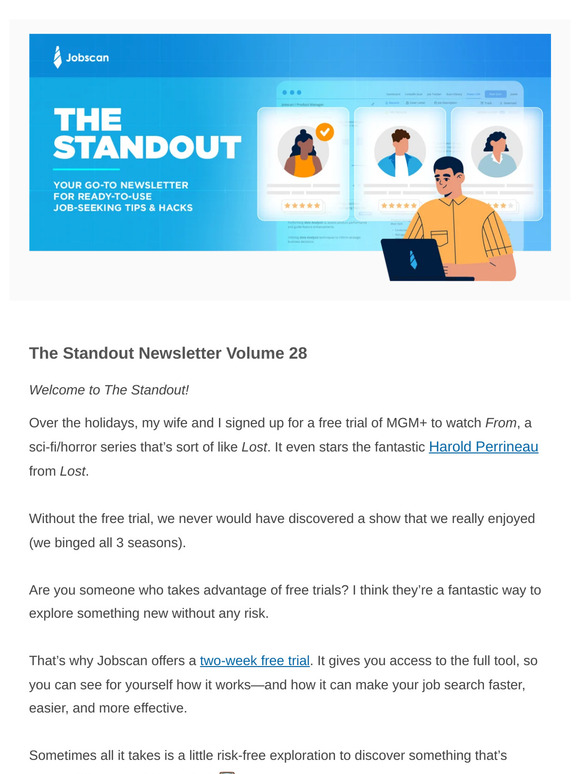 The Standout Newsletter Vol. 28