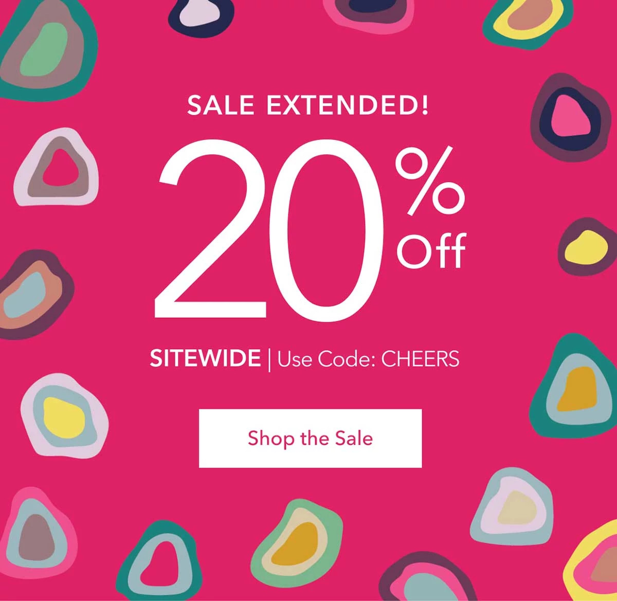 Last Day! 20% Off Sitewide
