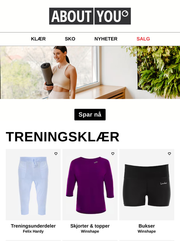 Trenger du litt motivasjon? Ditt nye sportsantrekk!