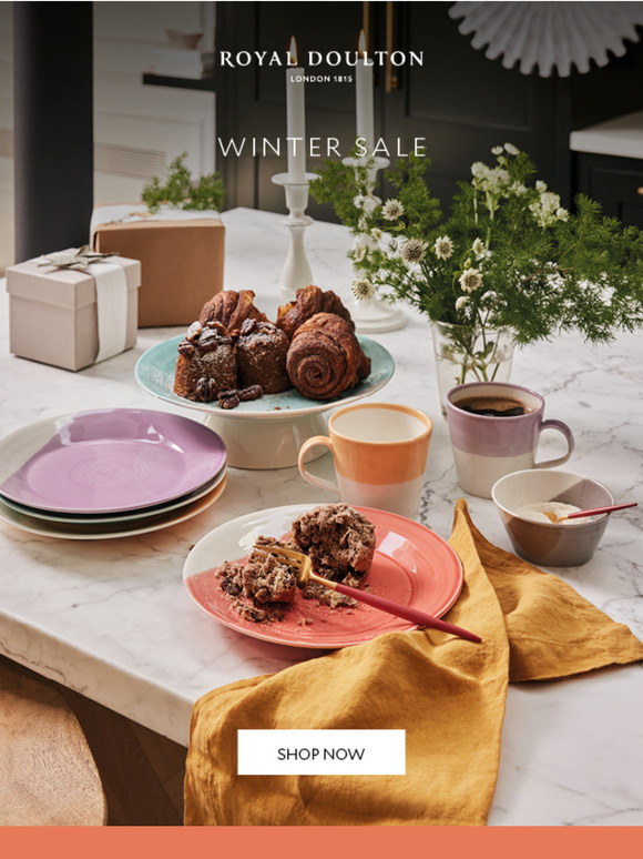 Start fresh this New Year with our Winter Sale!