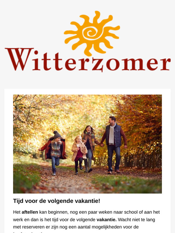Dag zomer, hallo herfst!
