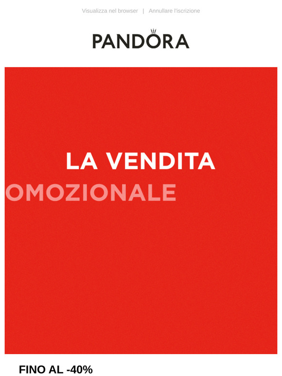 La VENDITA PROMOZIONALE inizia ORA