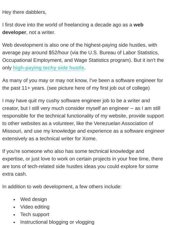 💻 Tech-Savvy Side Hustle Ideas