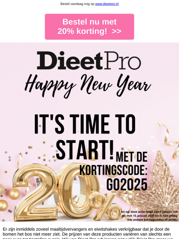Nieuwe start! Slank 2025!
