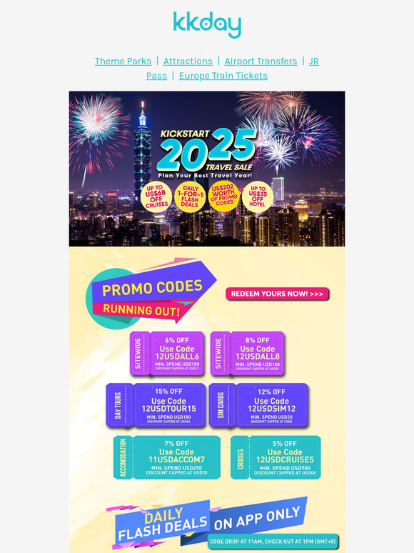 🥳 New Year, New Daily FLASH DEALS!