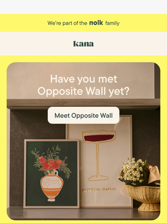 Up to 50% off our Opposite Wall favourites 🖼️