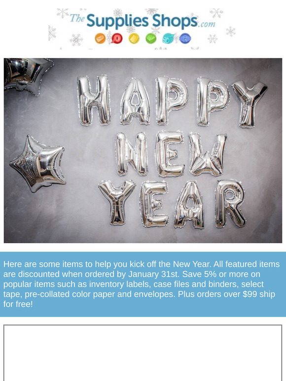 New Year New Savings!