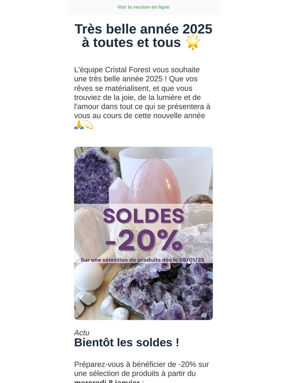 Très belle année 2025 !