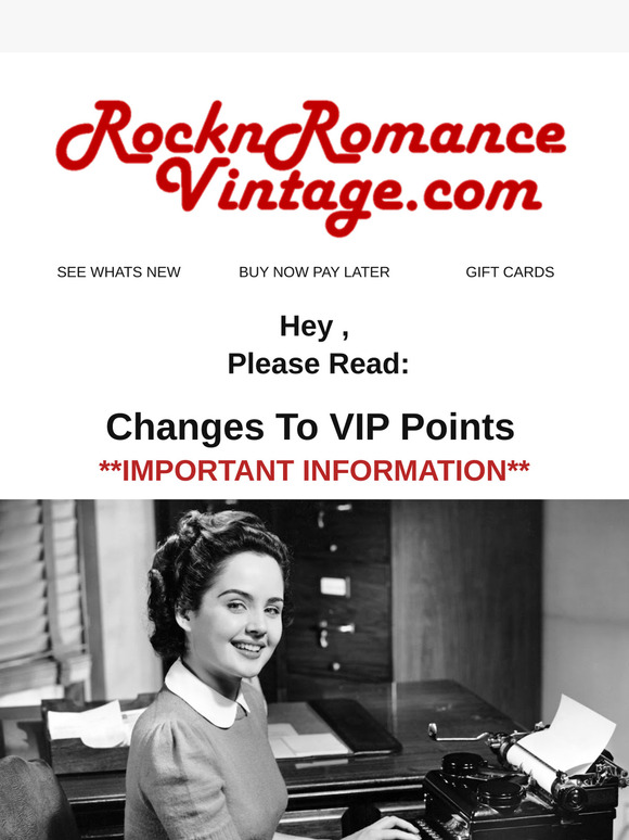 Important Changes To Your VIP Points 💋