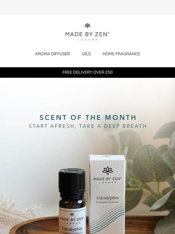 Free Eucalyptus Signature Oil ✨