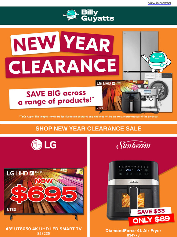 NEW YEAR CLEARANCE SALE!🛍️ Live NOW!🚨