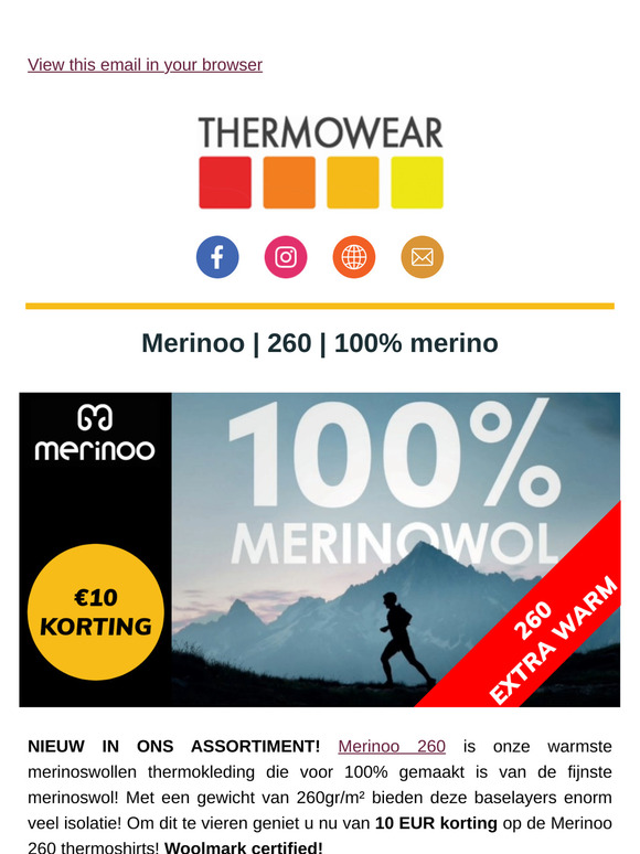 Thermokleding voor een (winter)prikje!