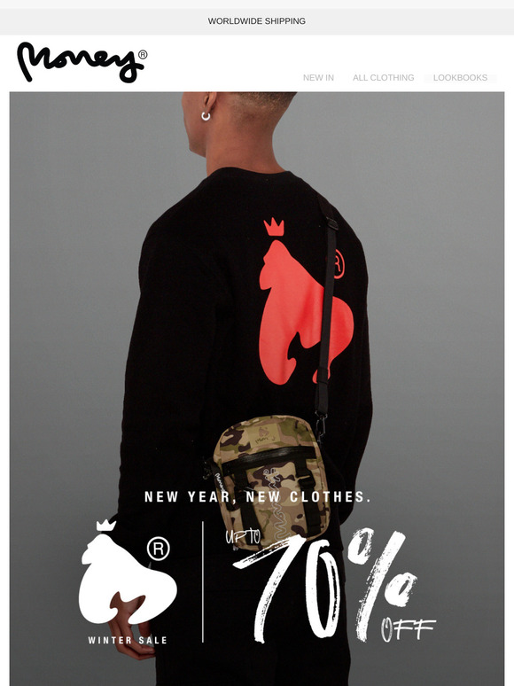 Up To 70% Off In Our New Year Sale 💸