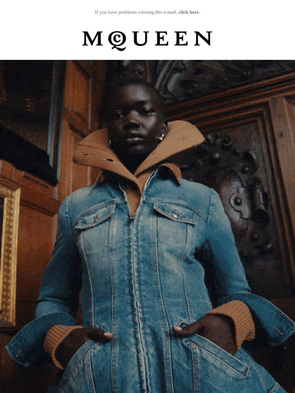 McQueen denim and daywear