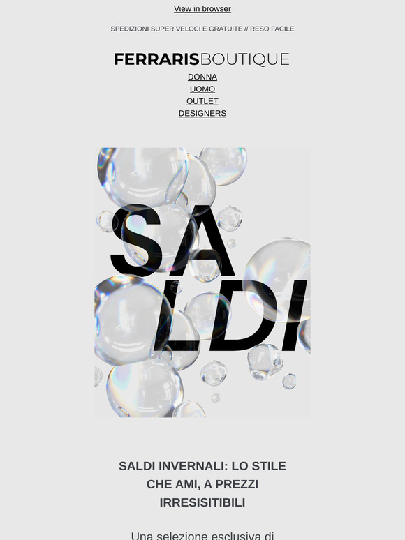 💥 Saldi di stagione: sconti imperdibili!💥