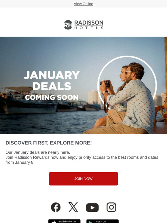 January Deals: Members Save First!