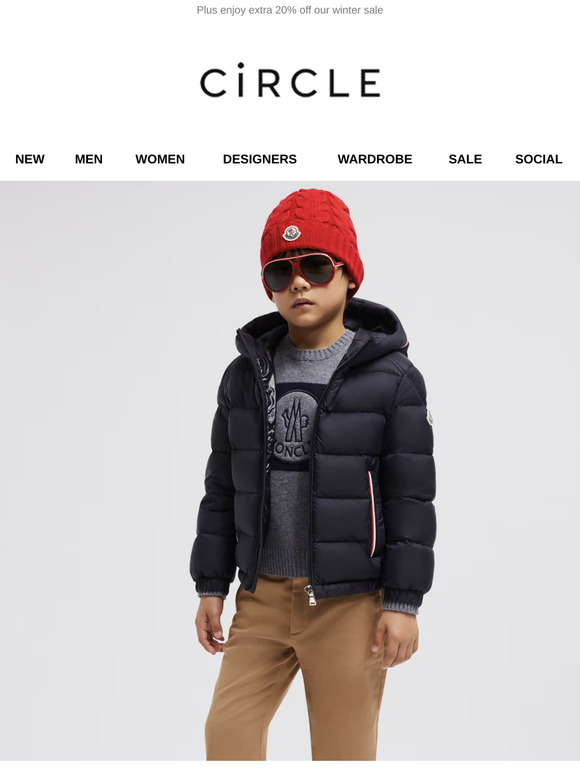 KIDS NEW IN: Moncler, Canada Goose, Stone island