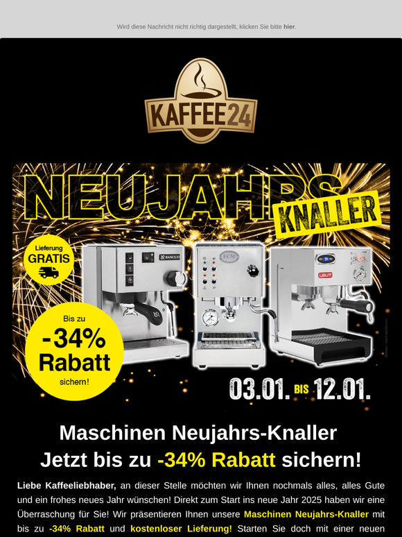 Unsere Neujahrs-Knaller 💥 Jetzt bis zu❗34% Rabatt❗sichern