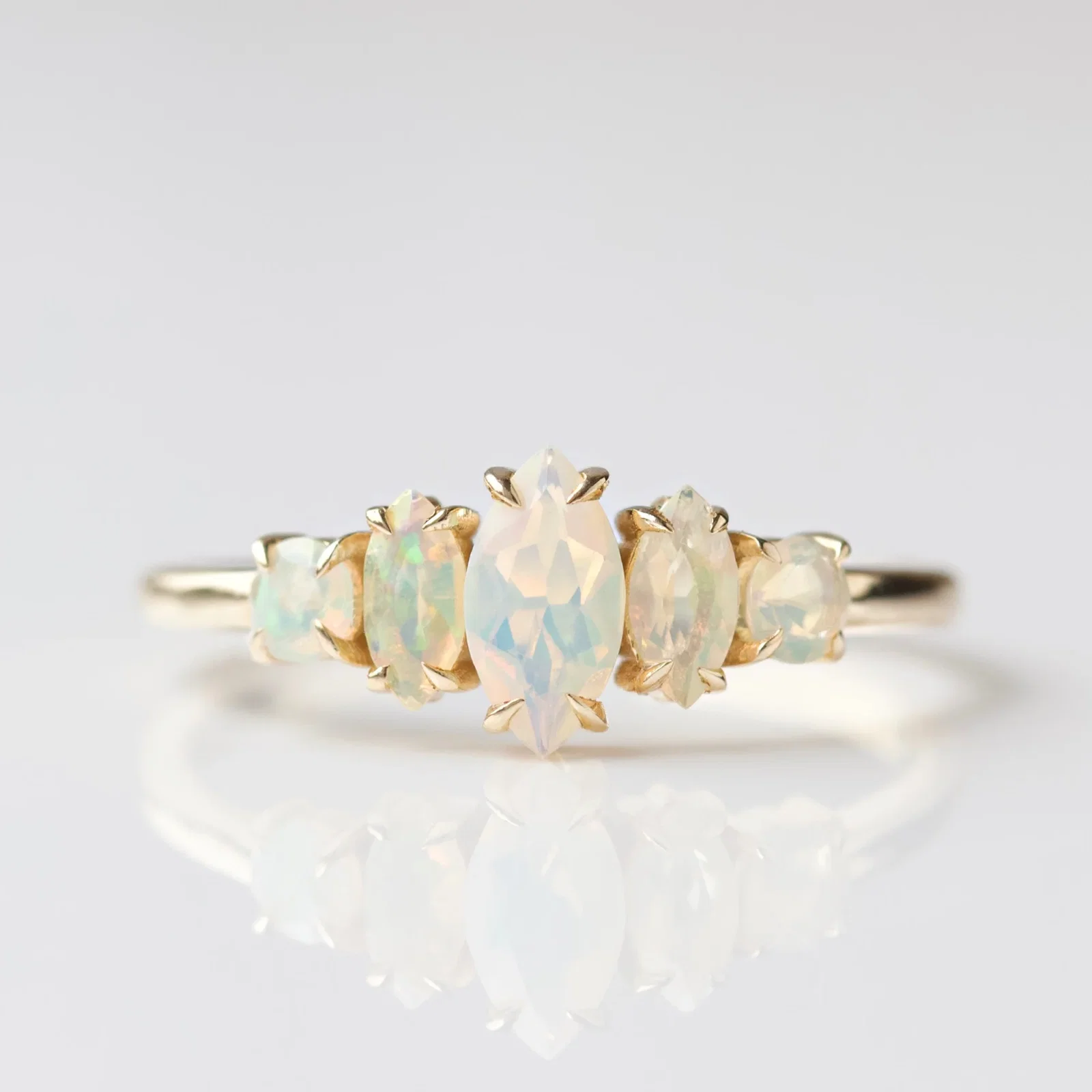 Image of Hope Opal Marquise Ring