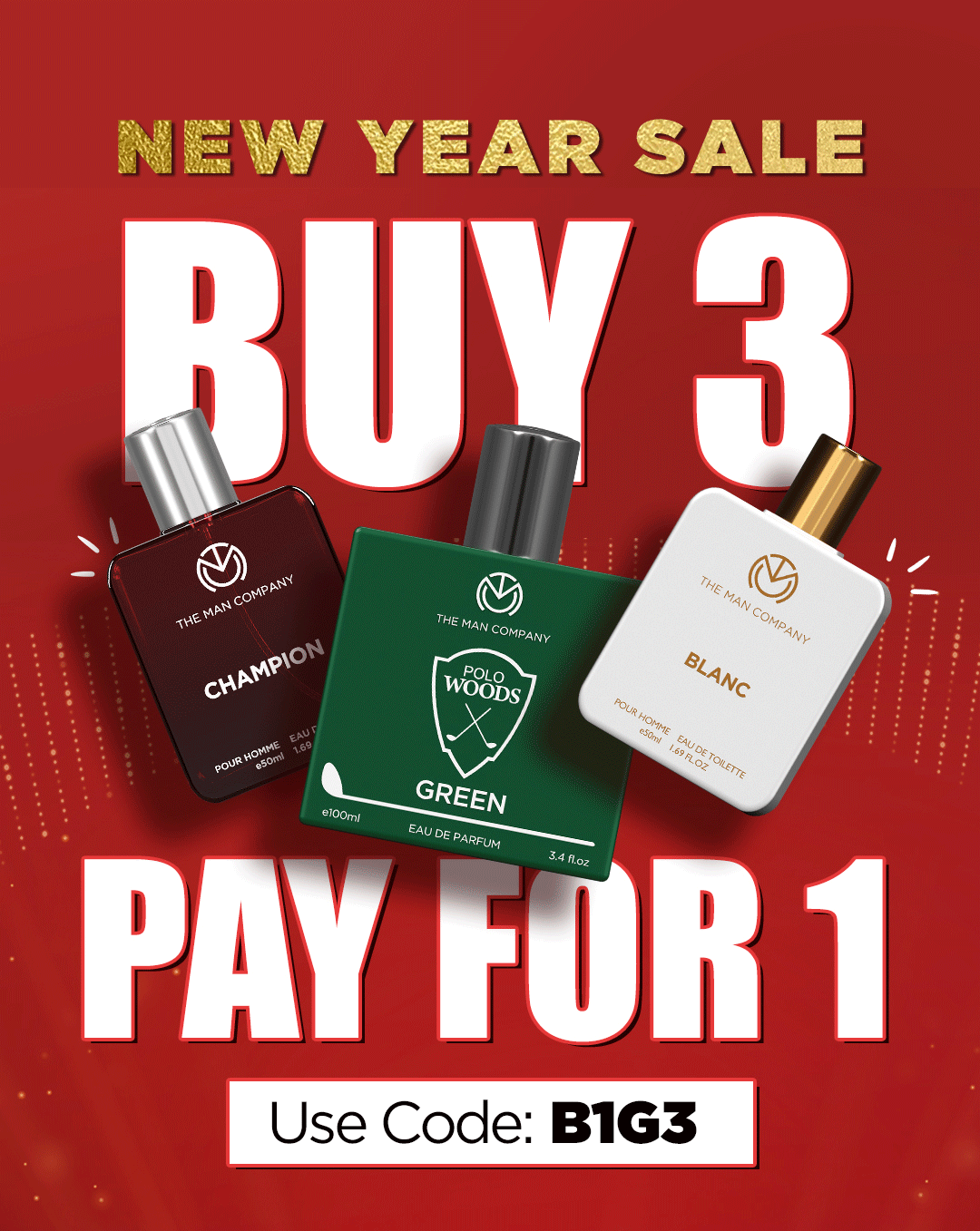 BUY 3 PAY FOR 1!!