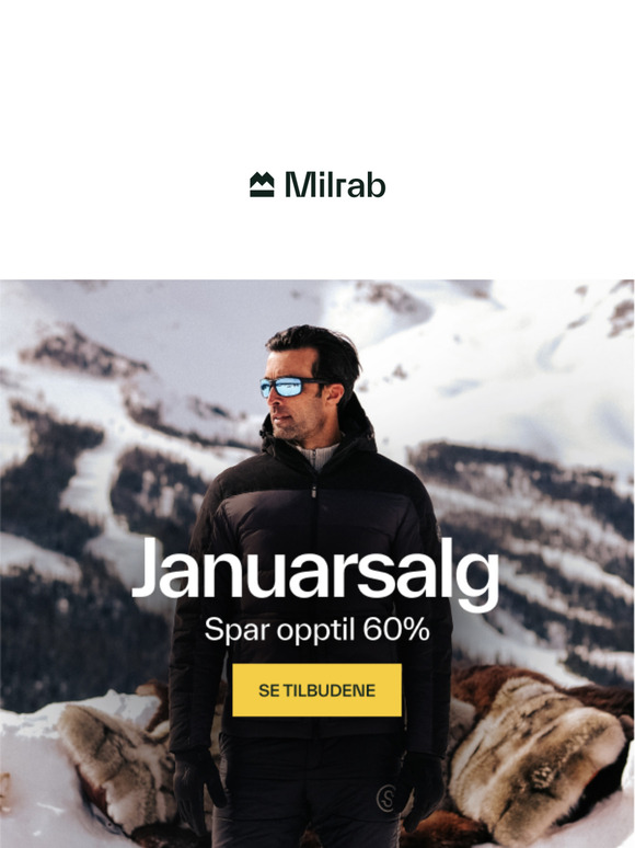 Nå: Januarsalg! 🎉