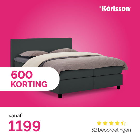 Bekijk de boxspring