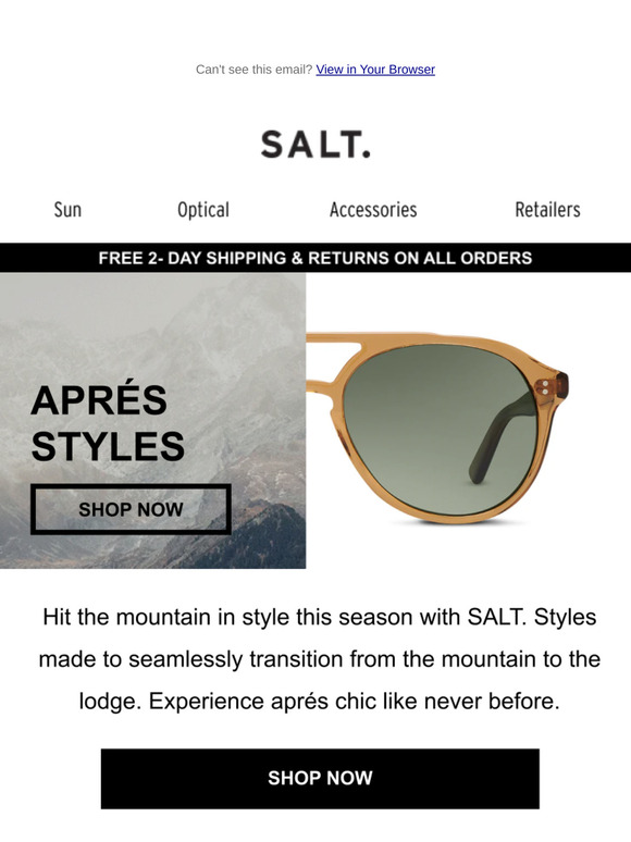 Aprés ski in SALT. ☃️