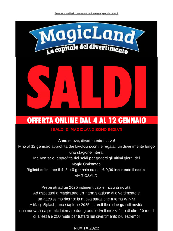 Occasioni imperdibili all'orizzonte!