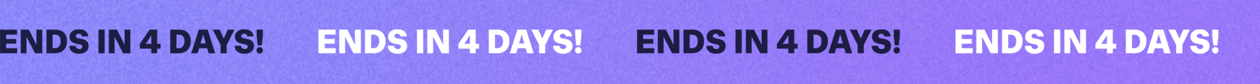 Ends in 4 days. 