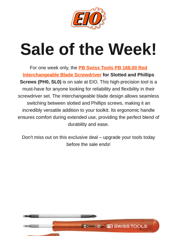 One Week Only - PB Swiss Tools Sale!