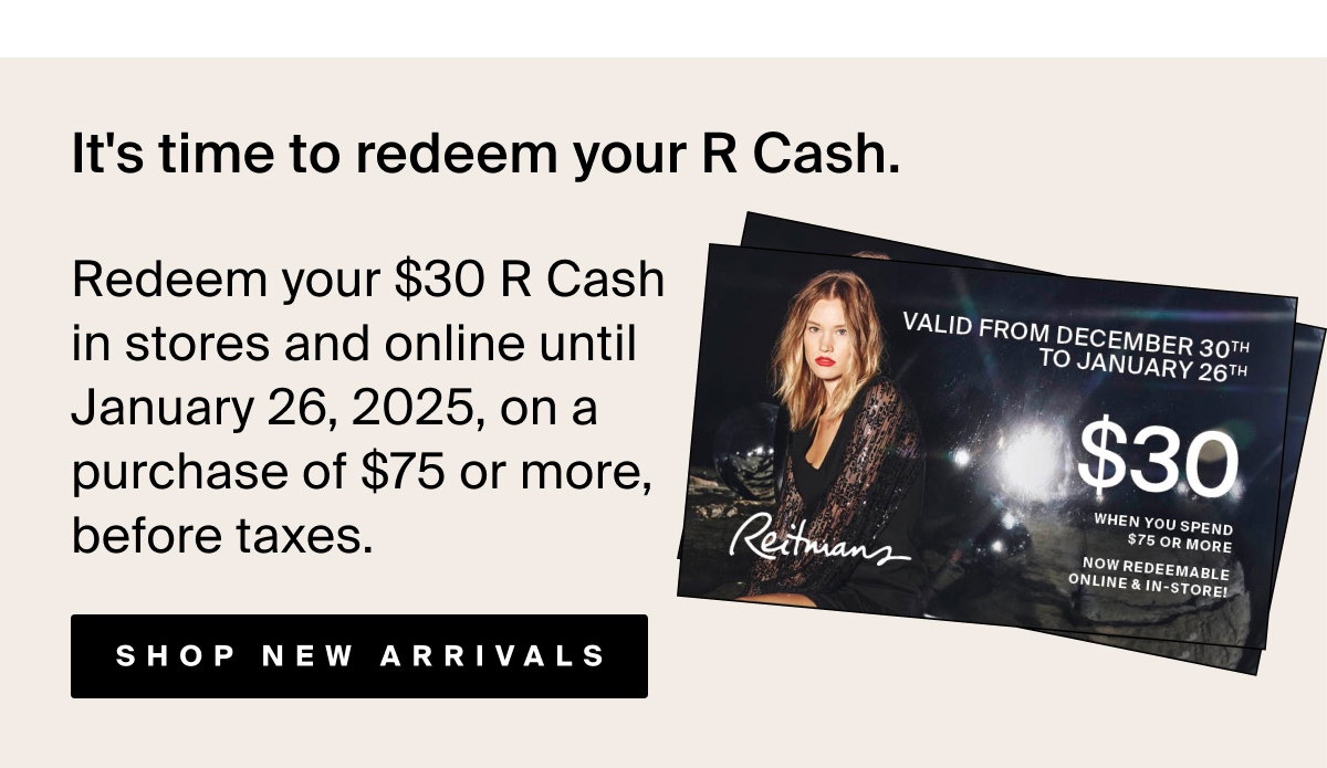 It's time to redeem your Rcash