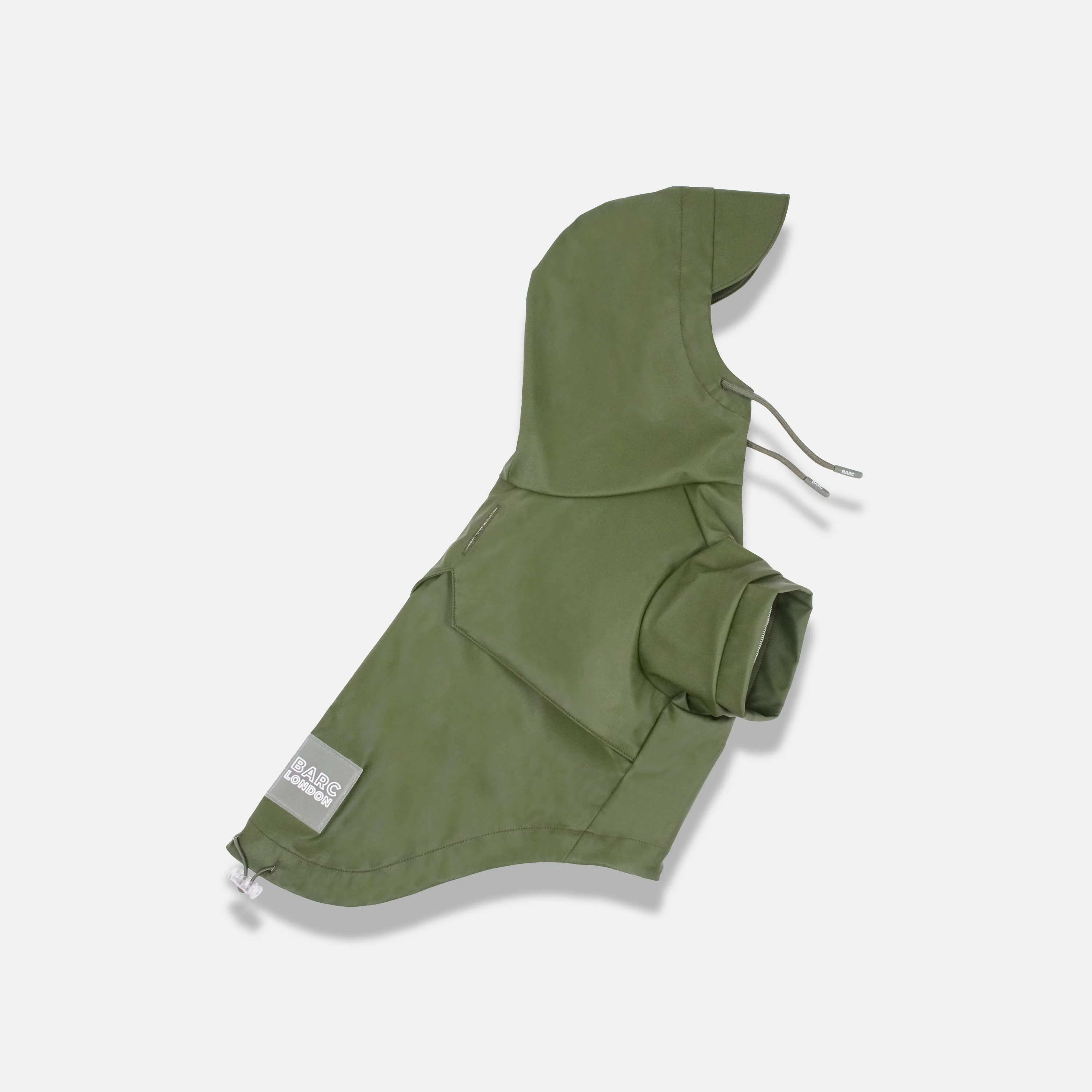 Image of Green Dog Raincoat