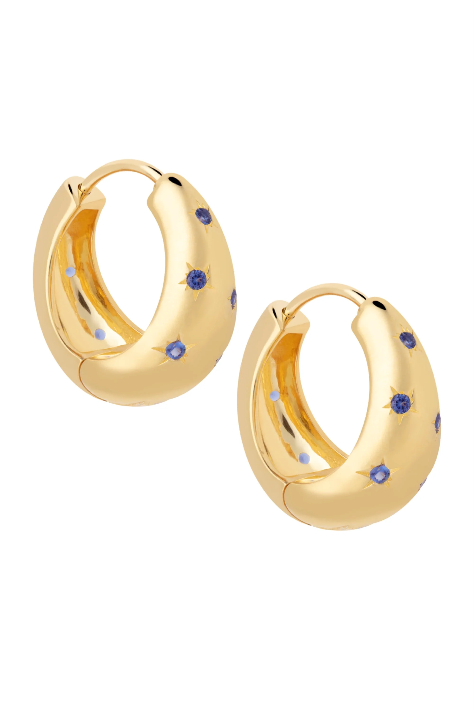 Image of Midnight Celestial Hoops