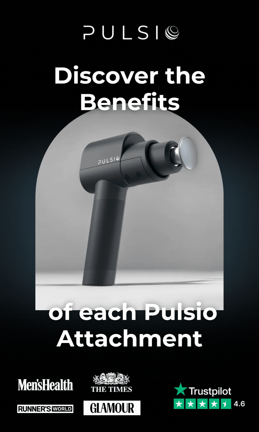 Discover the benefits of each Pulsio attachment