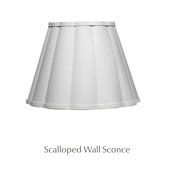 Shop - Scalloped Wall Sconce