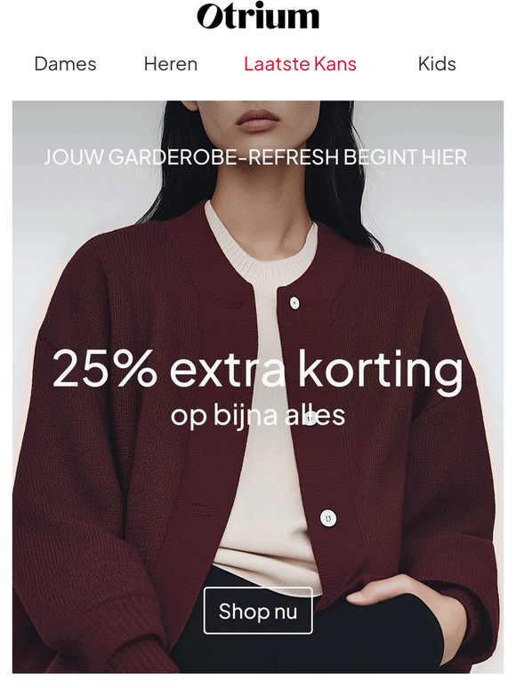 Refresh jouw wardrobe essentials.