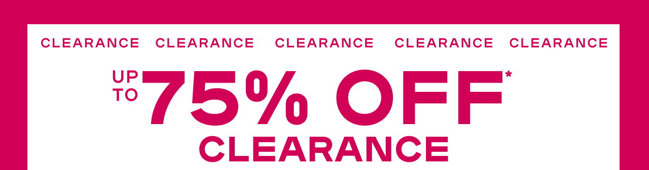 Super Sparkle Sale  Up To 75% Off* Clearance 