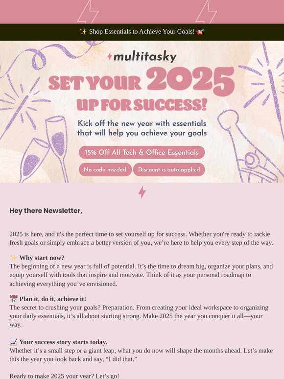 ✨ New Year, New Goals – Start 2025 Right!