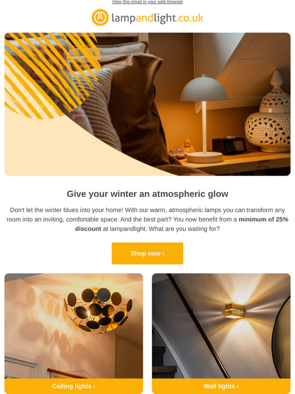 Atmospheric glow in your home
