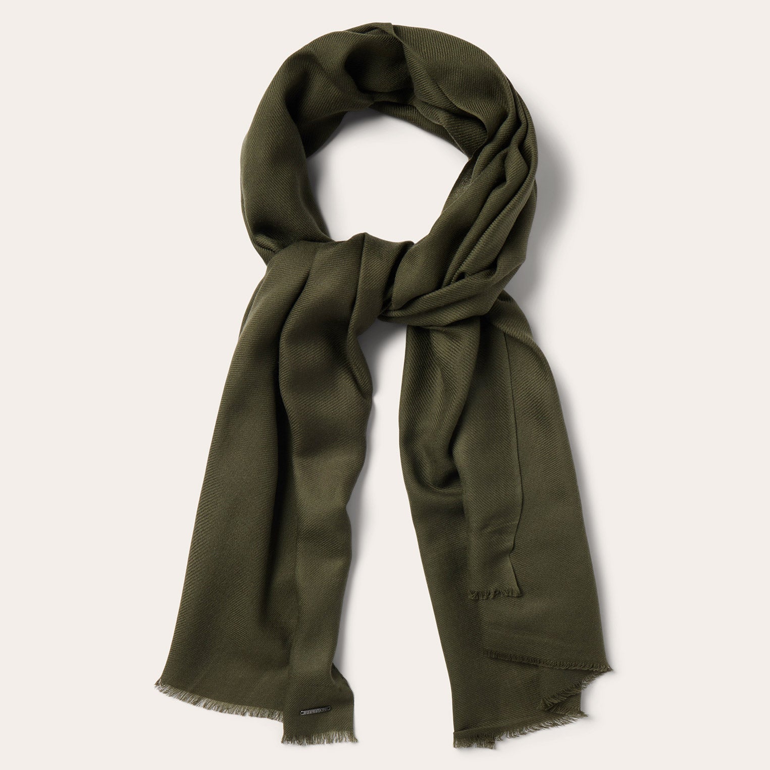 Wool Fringe Scarf