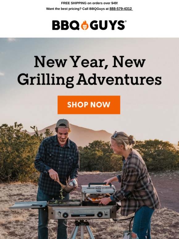 Explore every style of grilling while on the go 🏕️🏃‍♂