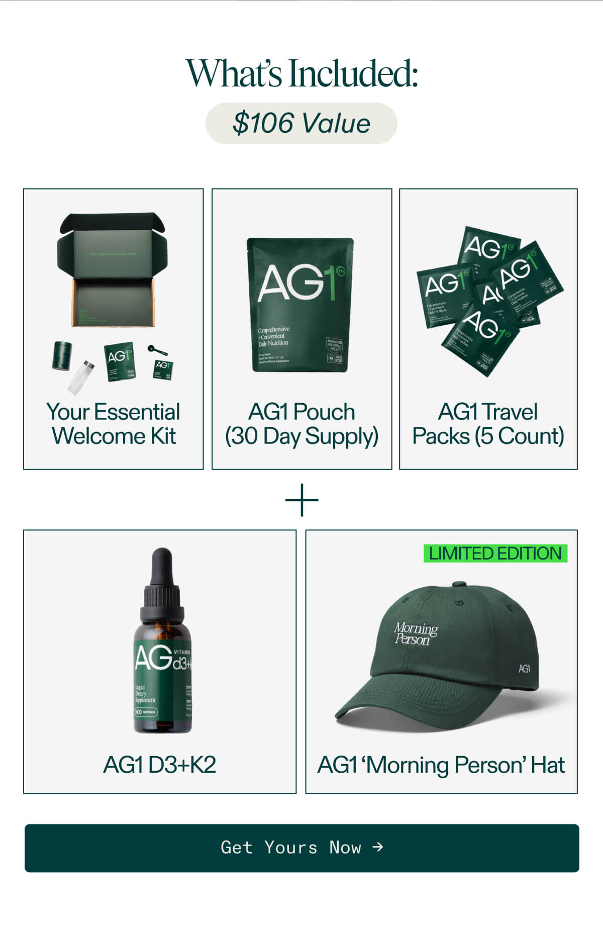 What's included in your welcome kit