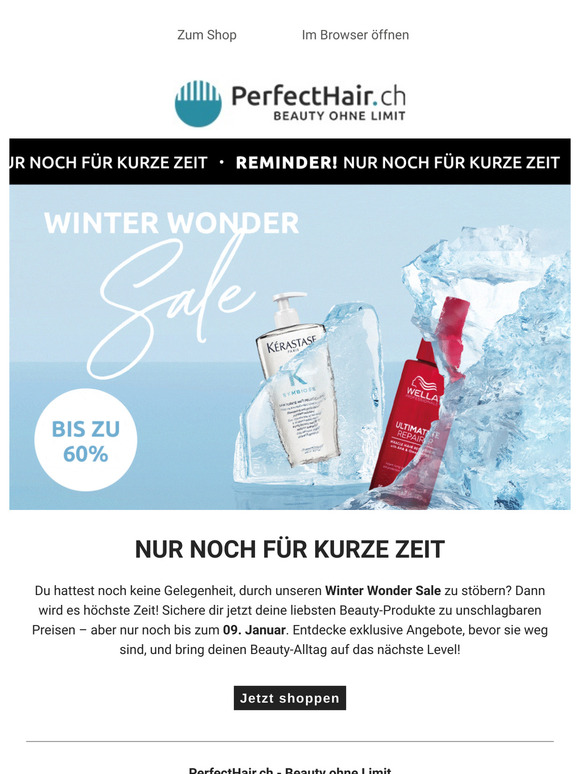Winter Wonder Sale nur noch für kurze Zeit🌟