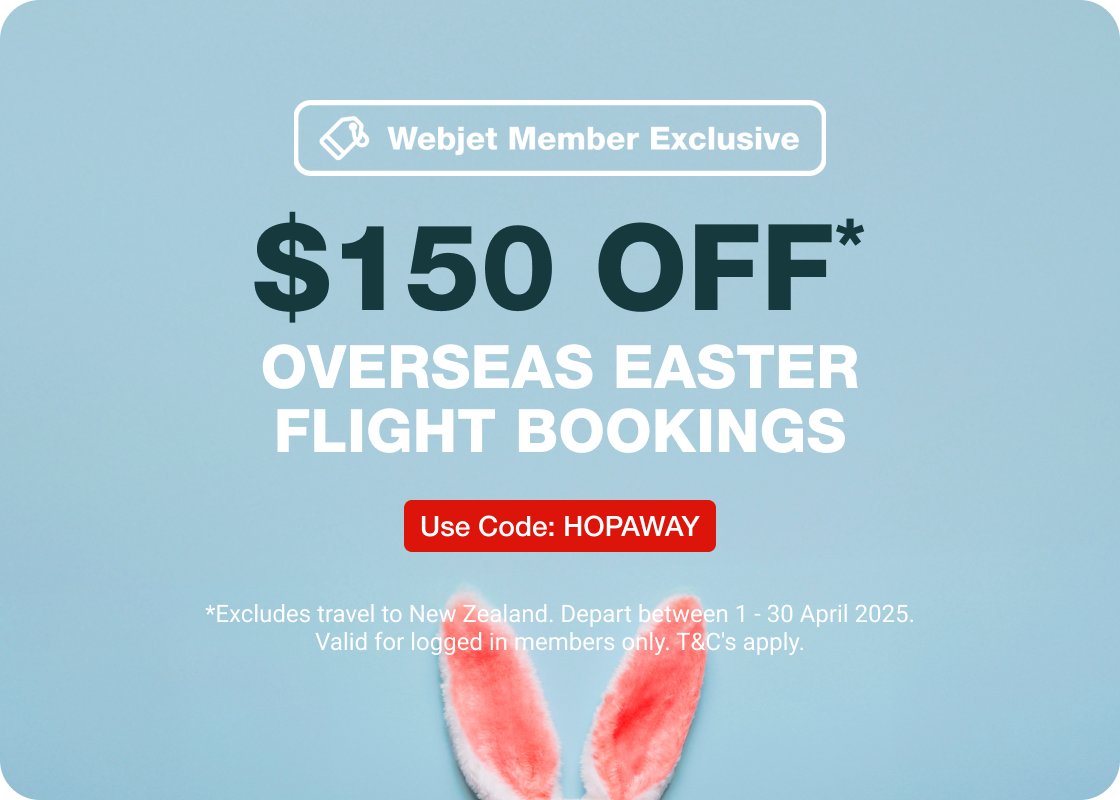 Save on overseas Easter flights!