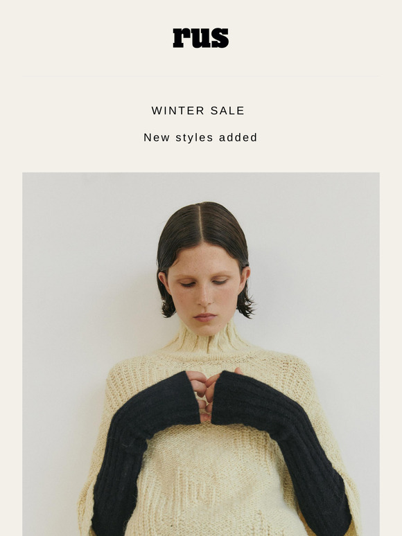 WINTER SALE | New styles added up to 50% OFF ✨