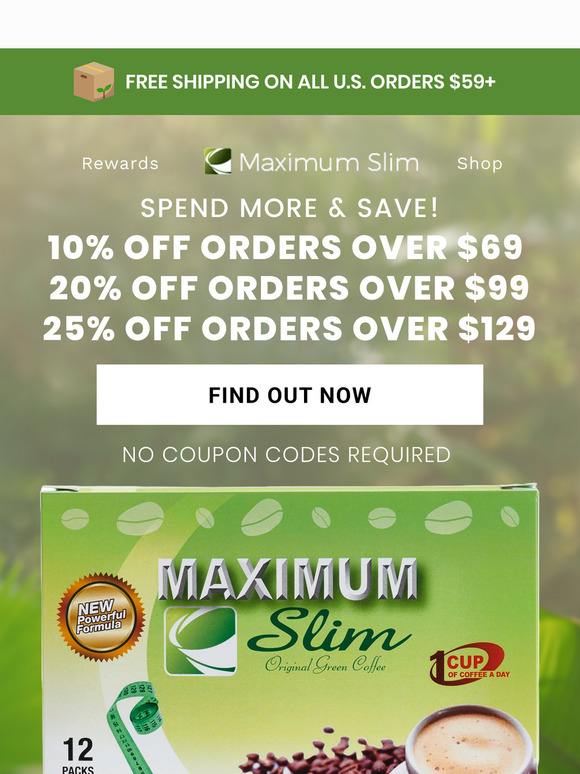 Jumpstart your health — save up to 25%