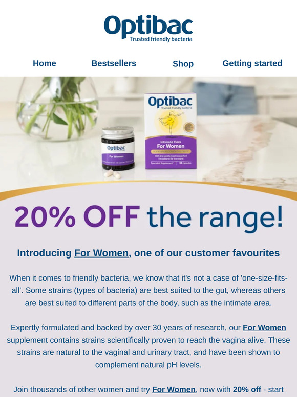 20% off our award-winning range 🏆