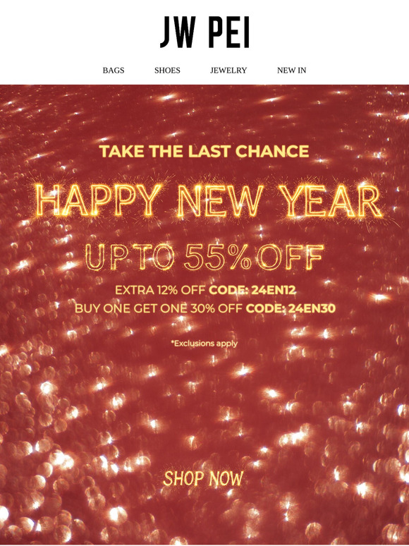 UP TO 55% OFF⚡NEW YEAR SALE ENDS SOON