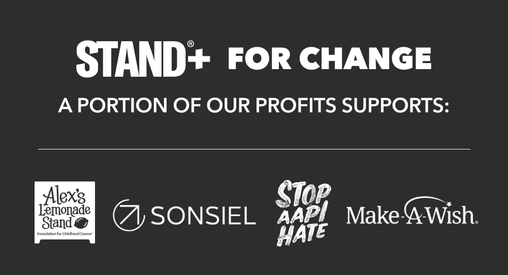 Stand for a change.